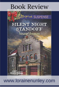 Silent Night Standoff by Susan Sleeman | Book Review by Loraine Nunley #BookReview @lorainenunley