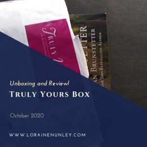 Unboxing and Review: Truly Yours Subscription Box (October 2020)