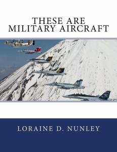 Book Cover: These Are Military Aircraft