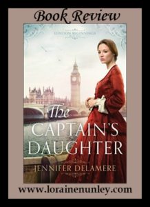 The Captain's Daughter by Jennifer Delamere | Book Review by Loraine Nunley