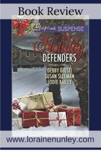 Holiday Defenders novella collection by Debby Giusti, Susan Sleeman, and Jodie Bailey | Review by Loraine Nunley