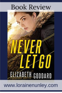 Never Let Go by Elizabeth Goddard | Book Review by Loraine Nunley #BookReview @lorainenunley
