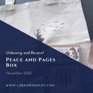 Unboxing and Review: Peace and Pages Box (November 2020)