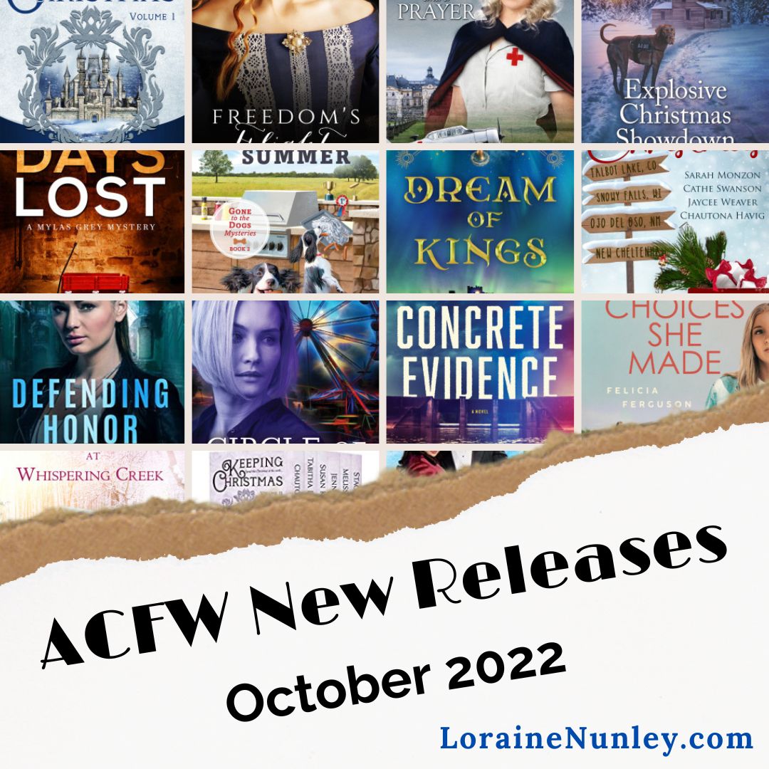 October 2022 New Releases from ACFW Authors Loraine D. Nunley, Author