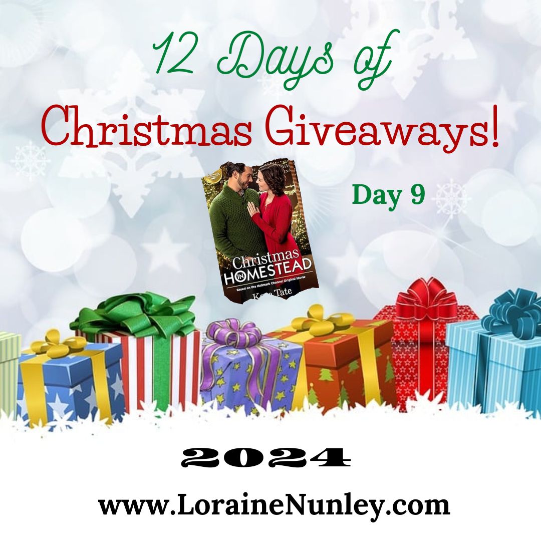 12 Days of Christmas Giveaways 2024 Day 9 Loraine Nunley, Author