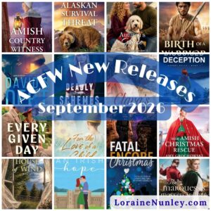 ACFW New Releases for September 2026