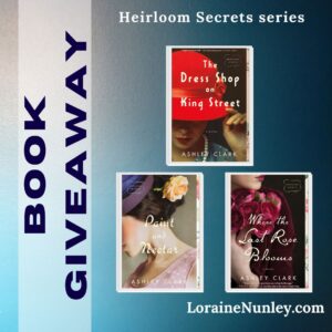 Heirloom Secrets series by Ashley Clark book giveaway