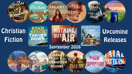 Upcoming releases in Christian fiction for September 2026