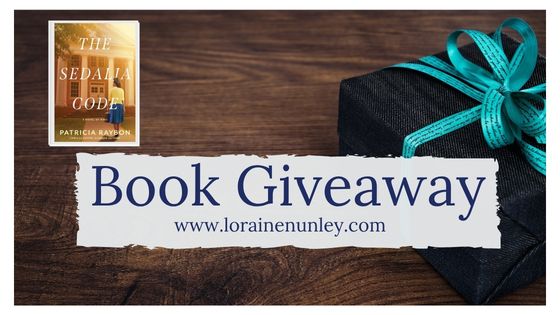 The Sedalia Code by Patricia Raybon book giveaway